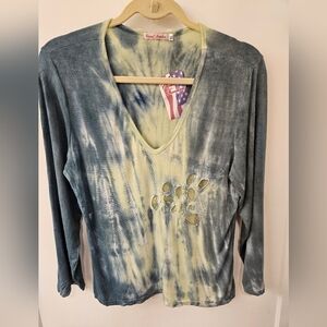 NWT - VTG - Casual Freedom Stretch Top - Size XL